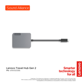  Lenovo Travel Hub Gen 2 (4X91A30366) 