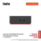  Lenovo ThinkPad Universal Thunderbolt 4 Dock (40B00135AE) 