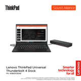  Lenovo ThinkPad Universal Thunderbolt 4 Dock (40B00135AE) 