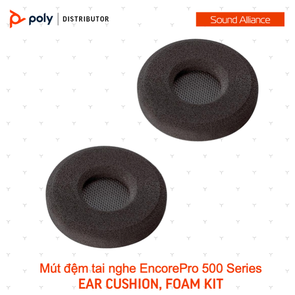  Bộ đệm mút tai nghe Plantronics EncorePro 500 Series (Ear Cushion,Foam Kit) 