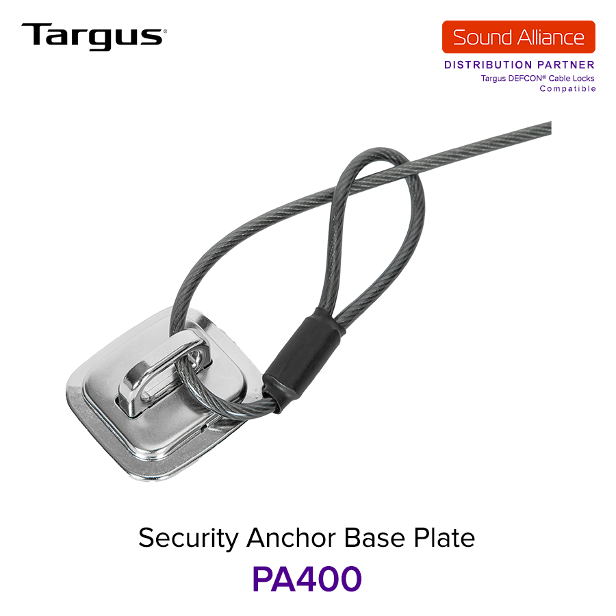  Tấm đế móc dây cáp khoá laptop Targus PA400 
