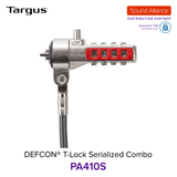  Dây cáp khoá laptop DEFCON® Serialized T-Lock Targus PA410S 