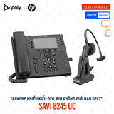  Tai nghe không dây DECT™ một bên tai Poly Savi 8245 UC (8D3H2AA) 