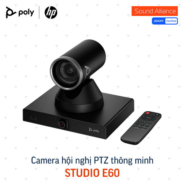  Camera Hội nghị Thông minh 4K MPTZ Poly Studio E60 