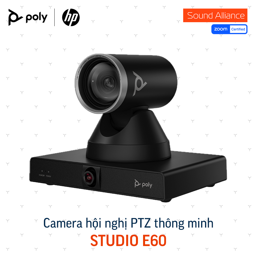  Camera Hội nghị Thông minh 4K MPTZ Poly Studio E60 