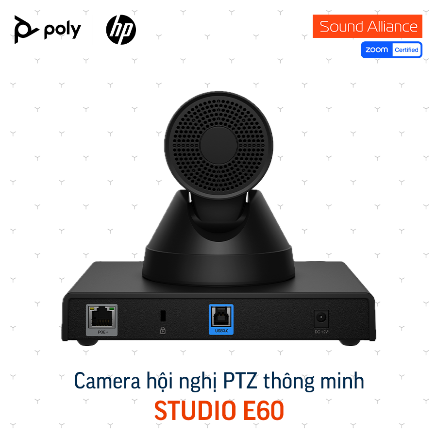  Camera Hội nghị Thông minh 4K MPTZ Poly Studio E60 