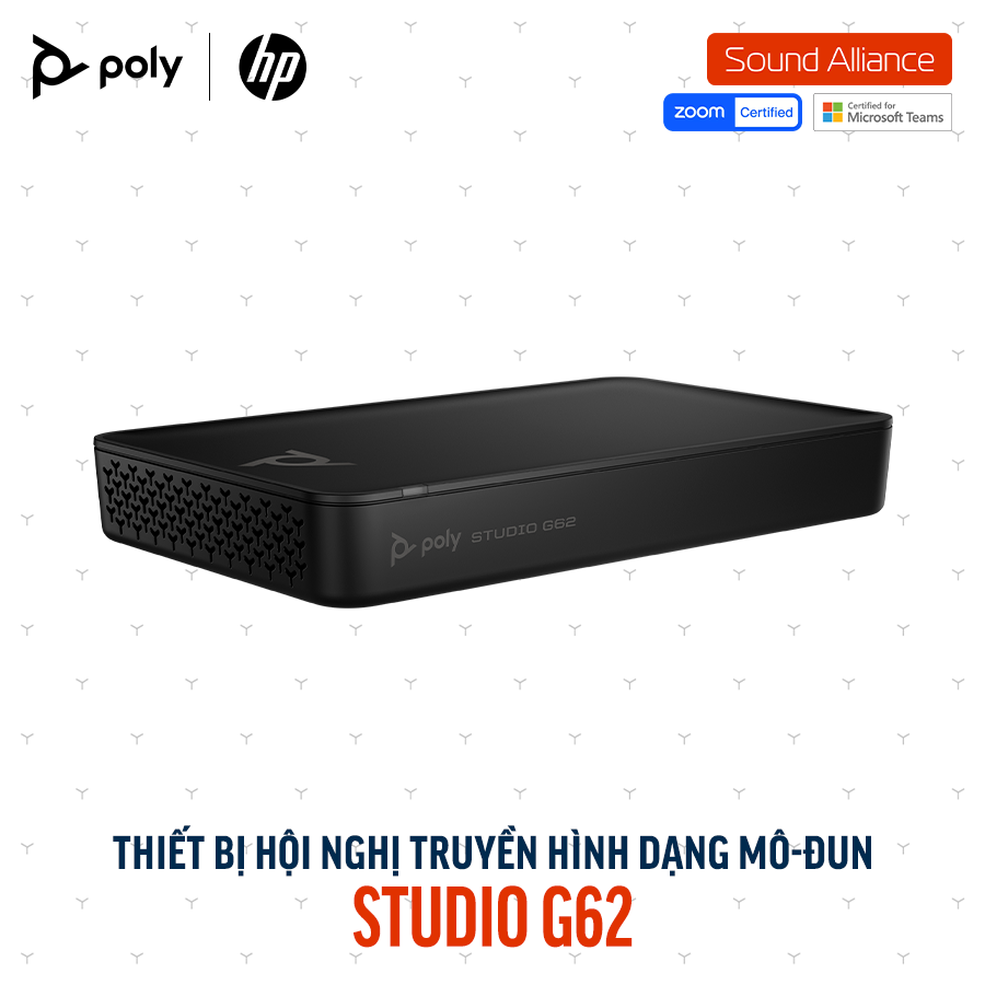  Thiết bị hội nghị truyền hình Modular HP Poly Studio G62 (99T21AA) 
