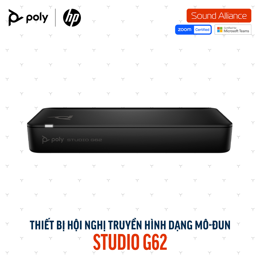  Thiết bị hội nghị truyền hình Modular HP Poly Studio G62 (A01KCAA) 