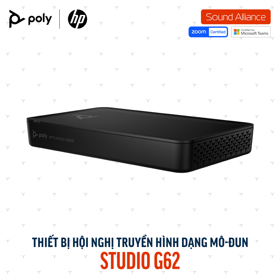  Thiết bị hội nghị truyền hình Modular HP Poly Studio G62 (99T22AA#AB2) 