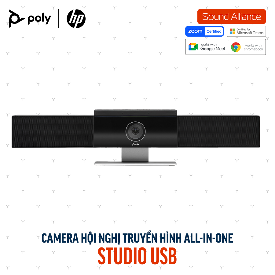  Camera hội nghị truyền hình Poly Studio USB (842D4AA#UUF) 
