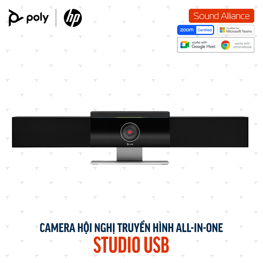  Camera hội nghị truyền hình Poly Studio USB (842D4AA) 