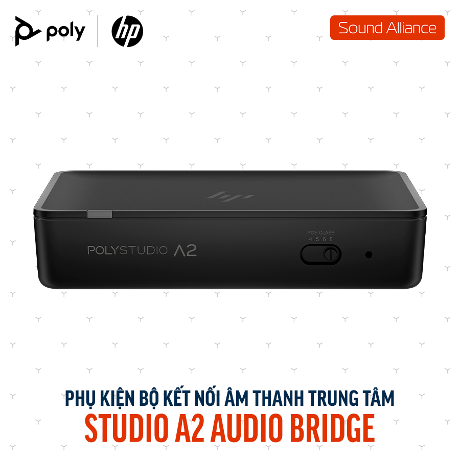  Bộ kết nối âm thanh trung tâm Poly Studio A2 Audio Bridge (B22X2AA) 