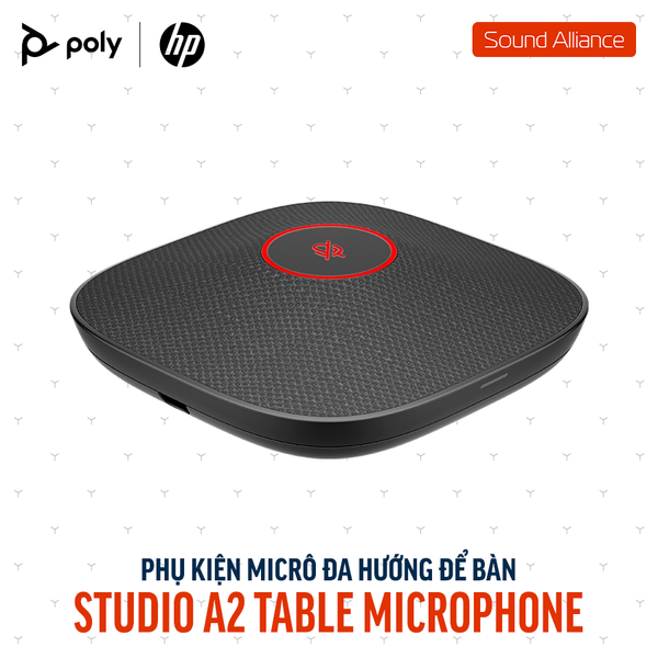  Micrô đa hướng để bàn Poly Studio A2 