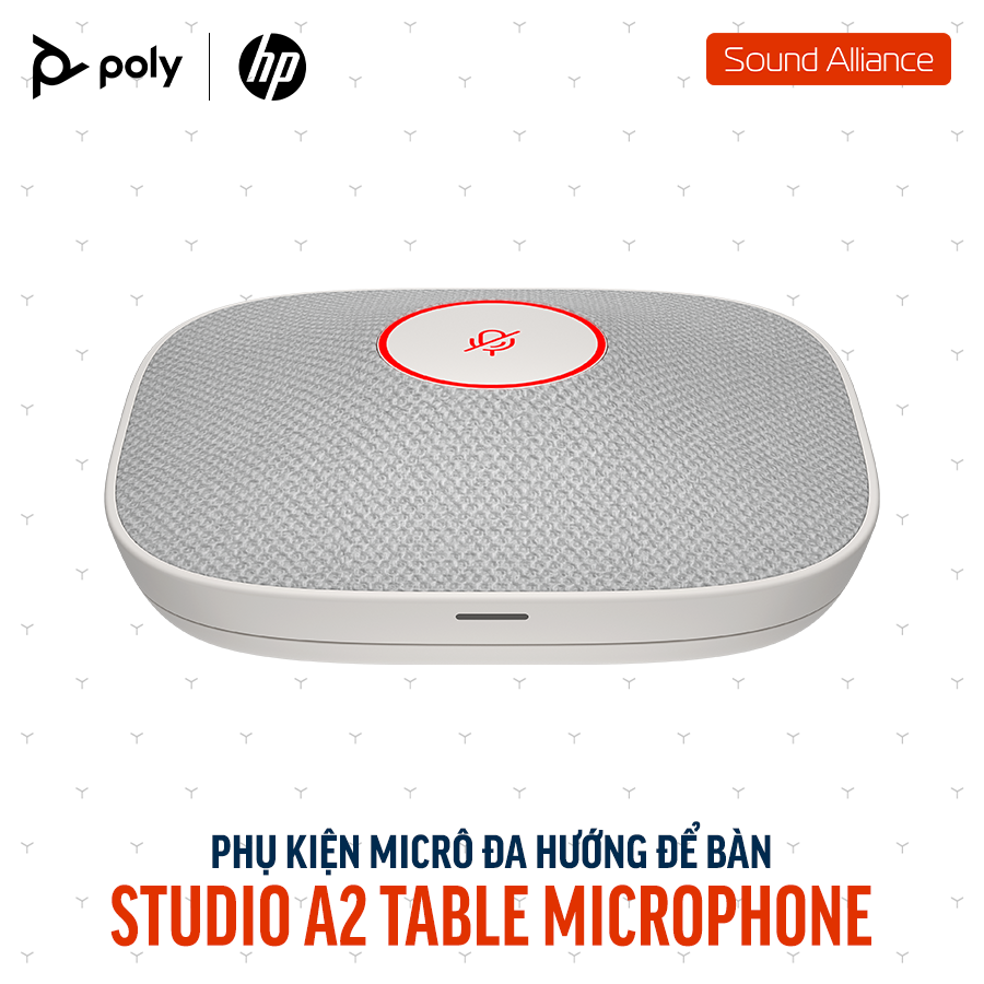 Micrô đa hướng để bàn Poly Studio A2 (B22X4AA) 