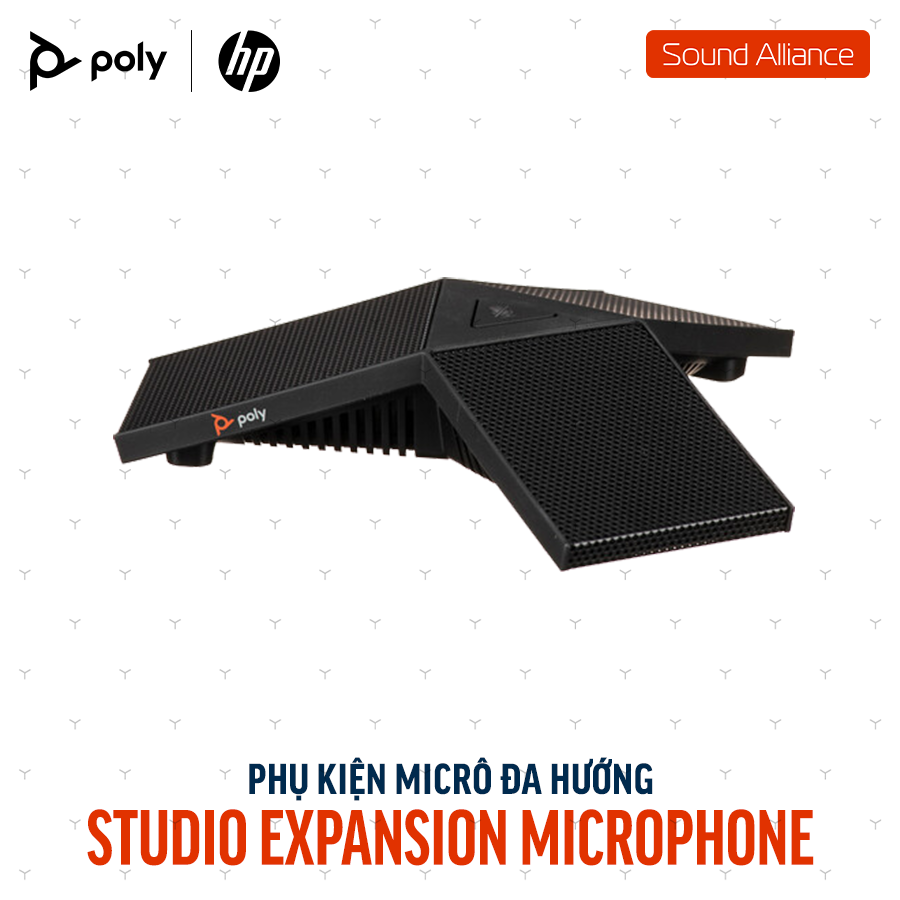  Micrô mở rộng cho thiết bị họp trực tuyến Poly Studio USB (875M6AA) 