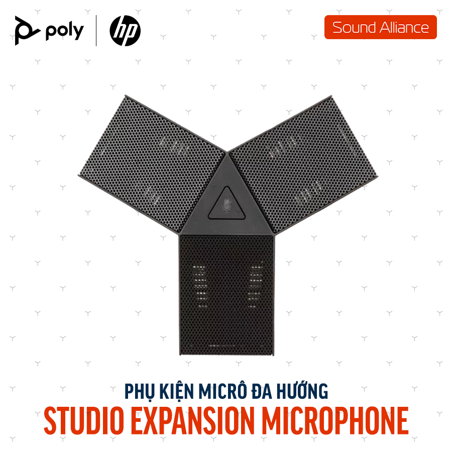  Micrô mở rộng cho thiết bị họp trực tuyến Poly Studio USB (875M6AA) 