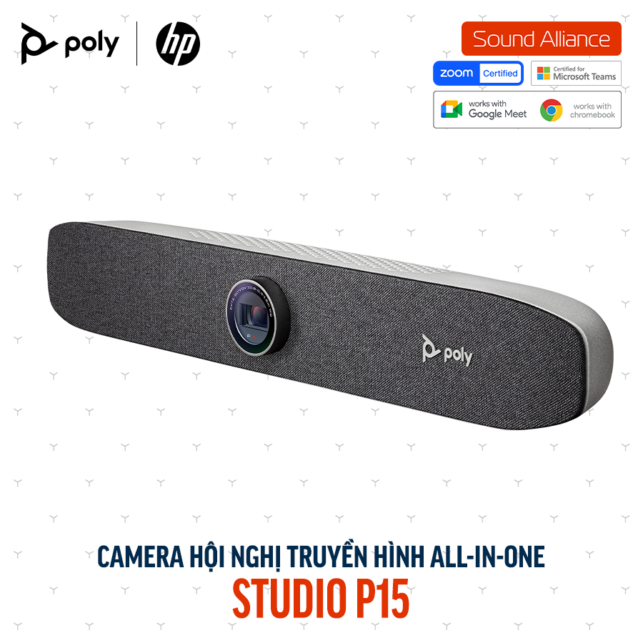  Camera hội nghị truyền hình Poly Studio P15 (842D1AA#ABB) 