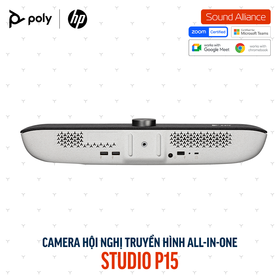  Camera hội nghị truyền hình Poly Studio P15 (842D1AA#AB0) 