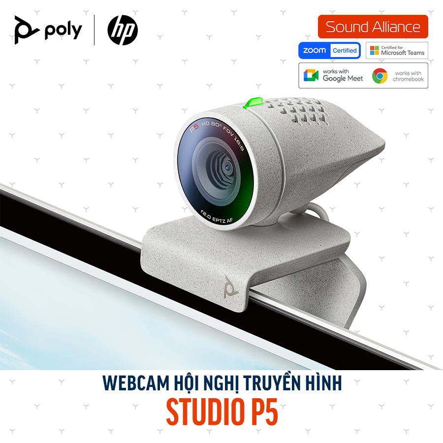 Webcam hội nghị truyền hình Poly Studio P5 (76U43AA) 
