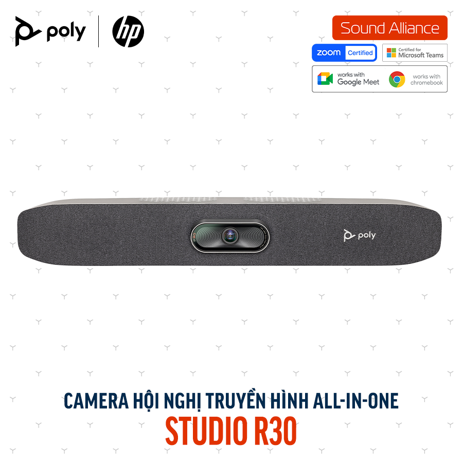  Camera hội nghị truyền hình Poly Studio R30 (842D2AA#UUF) 