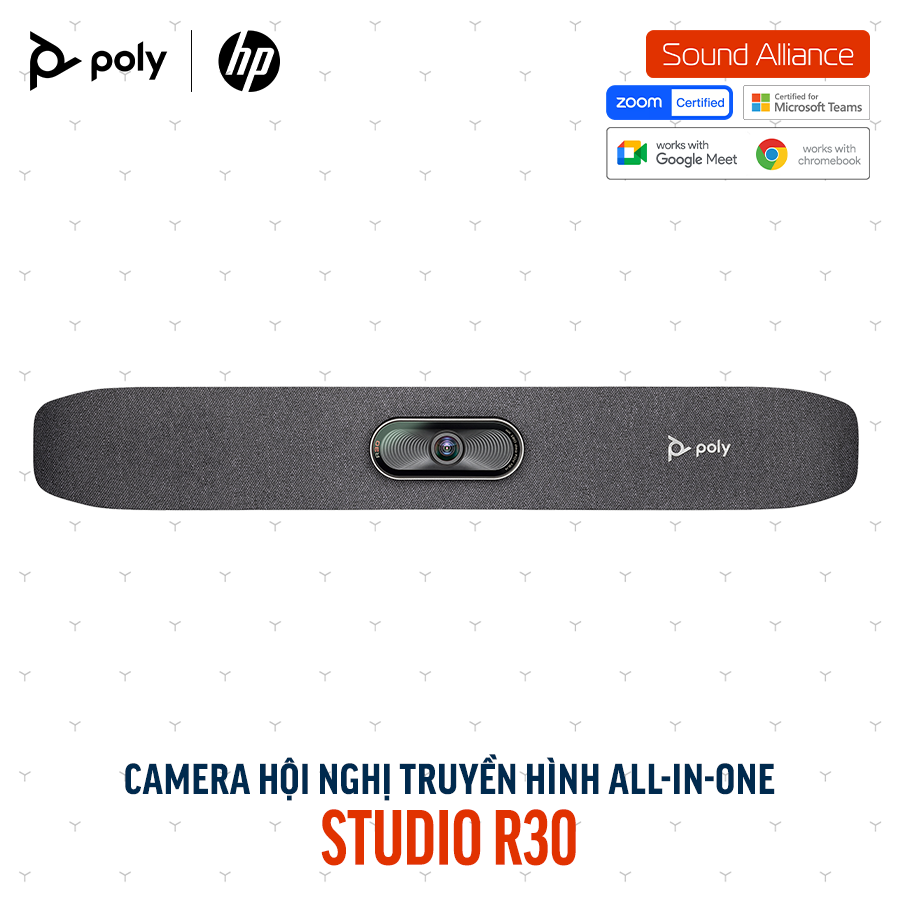  Camera hội nghị truyền hình Poly Studio R30 (842D2AA#UUF) 