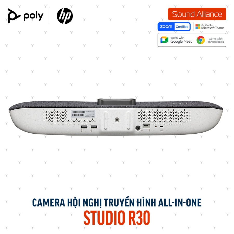  Camera hội nghị truyền hình Poly Studio R30 (842D2AA#UUF) 