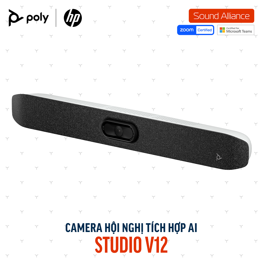  Camera hội nghị truyền hình Poly Studio V12 (A9DD8AA) 