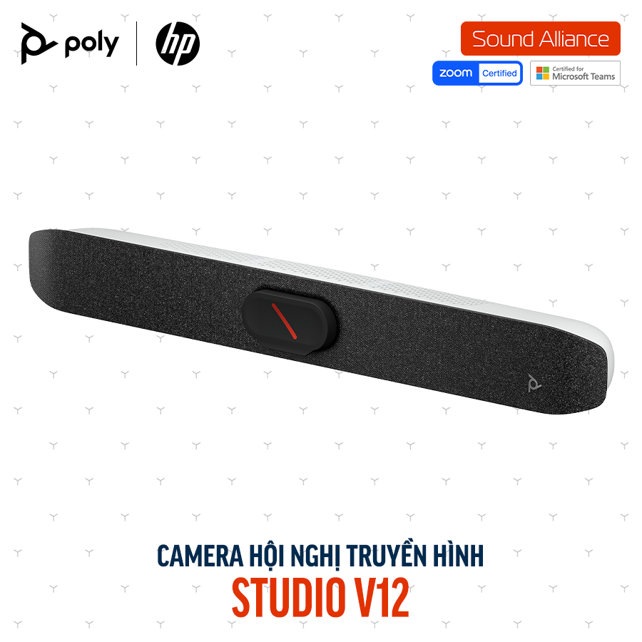  Camera hội nghị truyền hình Poly Studio V12 (A9DD8AA) 