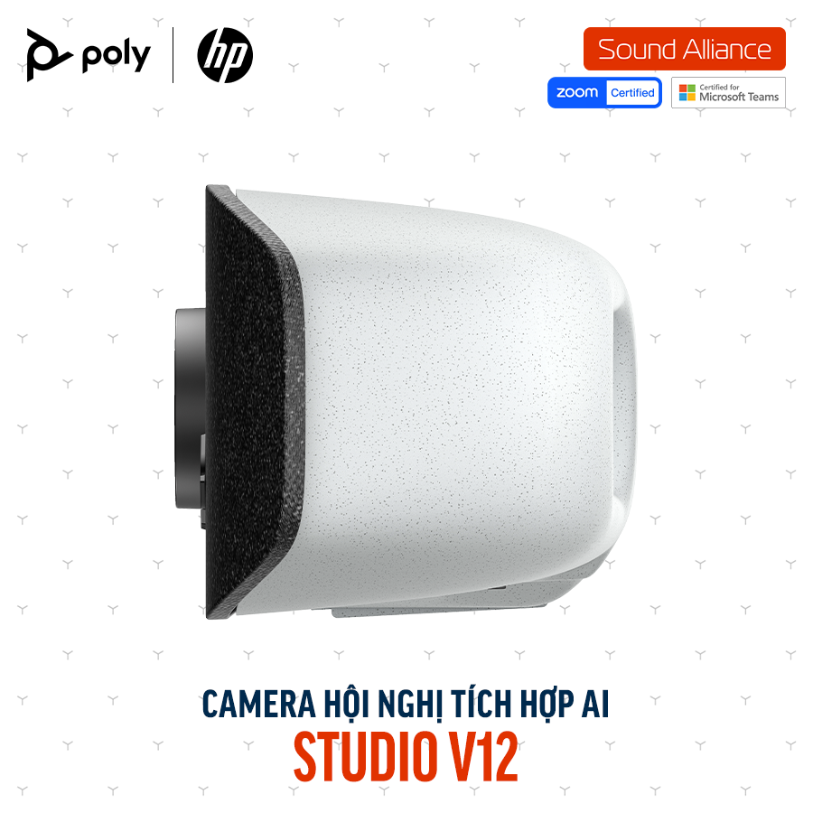  Camera hội nghị truyền hình Poly Studio V12 (A9DD8AA) 