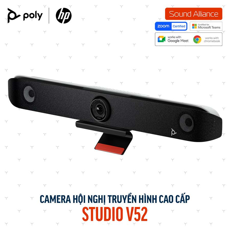  Camera hội nghị truyền hình Poly Studio V52 (A09DBAA) 