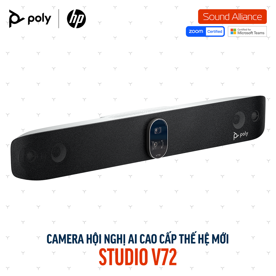  Camera hội nghị truyền hình Poly Studio V72 (AV1E3AA) 