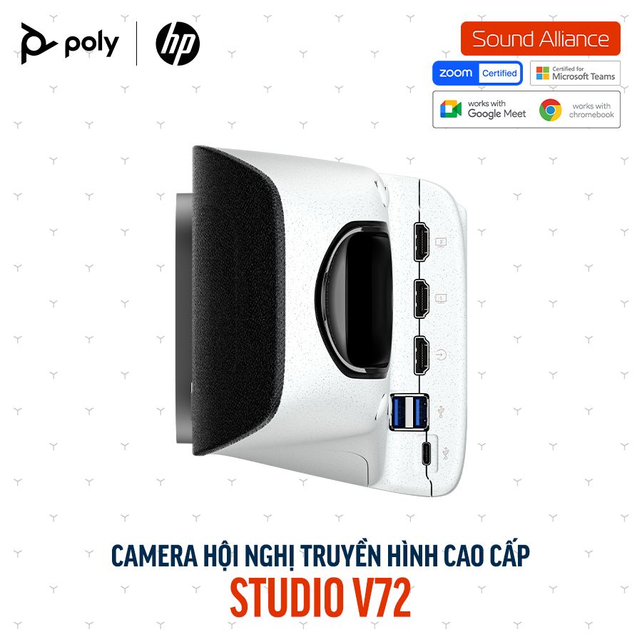  Camera hội nghị truyền hình Poly Studio V72 (AV1E3AA) 