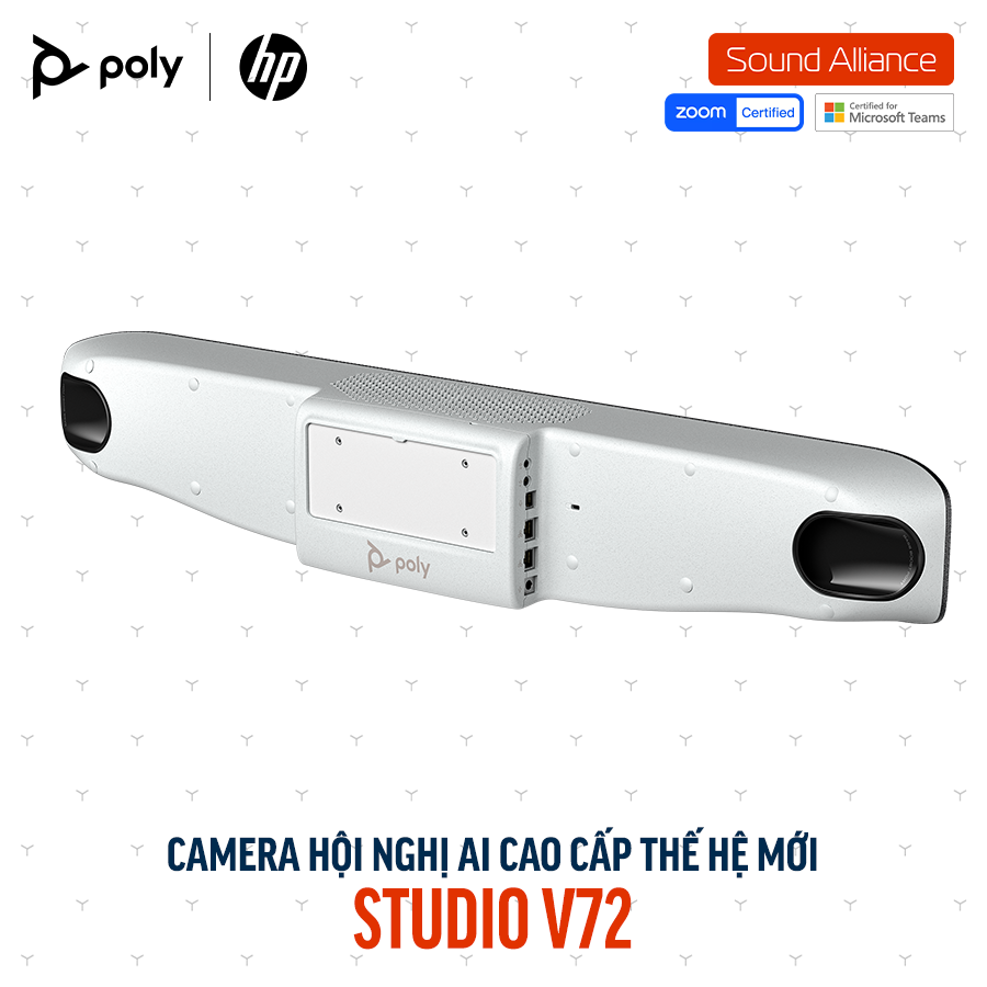  Camera hội nghị truyền hình Poly Studio V72 (AV1E3AA) 
