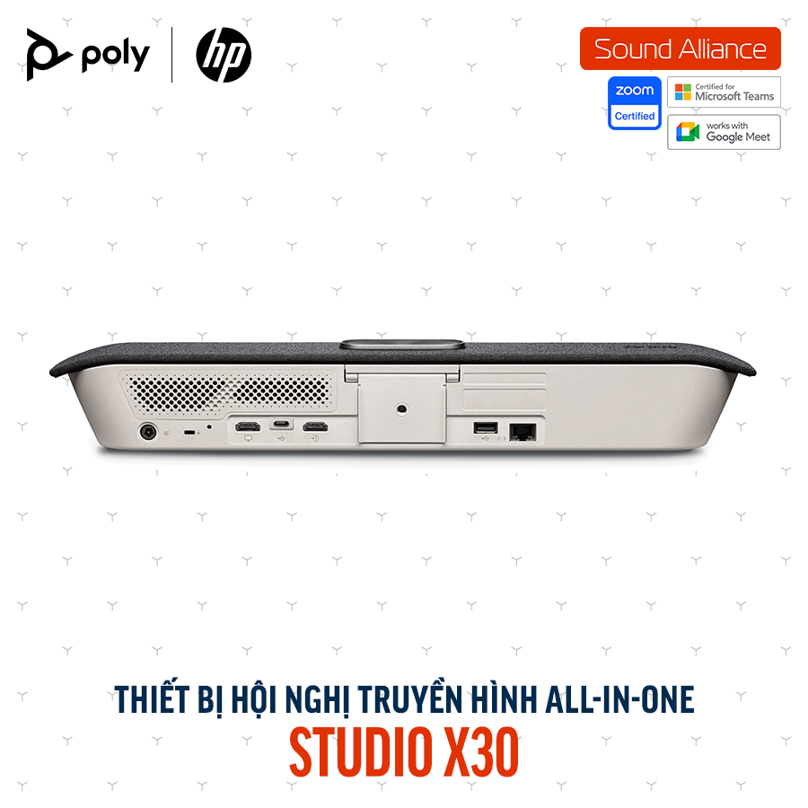  Thiết bị hội nghị truyền hình Poly Studio X30 (83Z45AA) 