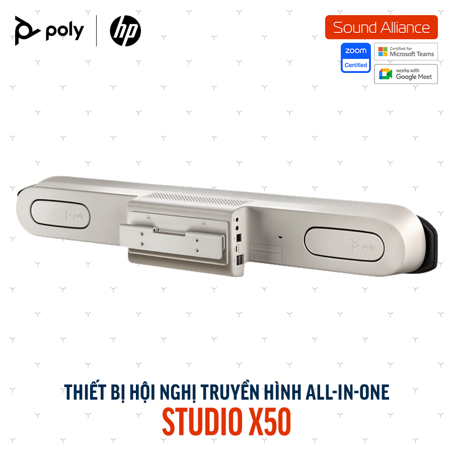  Thiết bị hội nghị truyền hình Poly Studio X50 (83Z44AA#ABA) 