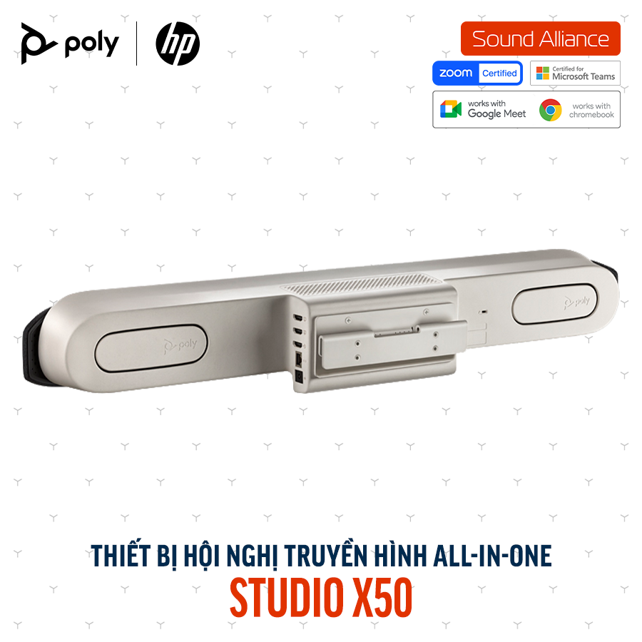  Thiết bị hội nghị truyền hình Poly Studio X50 (83Z44AA#UUF) 