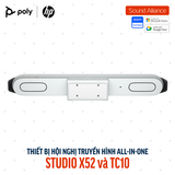  Thiết bị hội nghị truyền hình Poly Studio X52 và TC10 (8D8L1AA#UUF) 