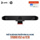  Thiết bị hội nghị truyền hình Poly Studio X52 và TC10 (8D8L1AA#UUF) 