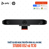  Thiết bị hội nghị truyền hình Poly Studio X52 và TC10 (8D8L8AA#AB2) 