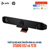  Thiết bị hội nghị truyền hình Poly Studio X52 và TC10 (8D8L1AA#ABB) 