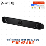  Thiết bị hội nghị truyền hình Poly Studio X52 và TC10 (8D8L1AA#ABB) 