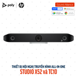  Thiết bị hội nghị truyền hình Poly Studio X52 và TC10 (8D8L8AA#AB2) 