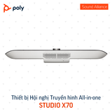  Thiết bị Hội nghị Truyền hình Poly Studio X70 và TC10 