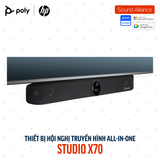  Thiết bị hội nghị truyền hình Poly Studio X70 và TC10 (8L531AA#UUF) 
