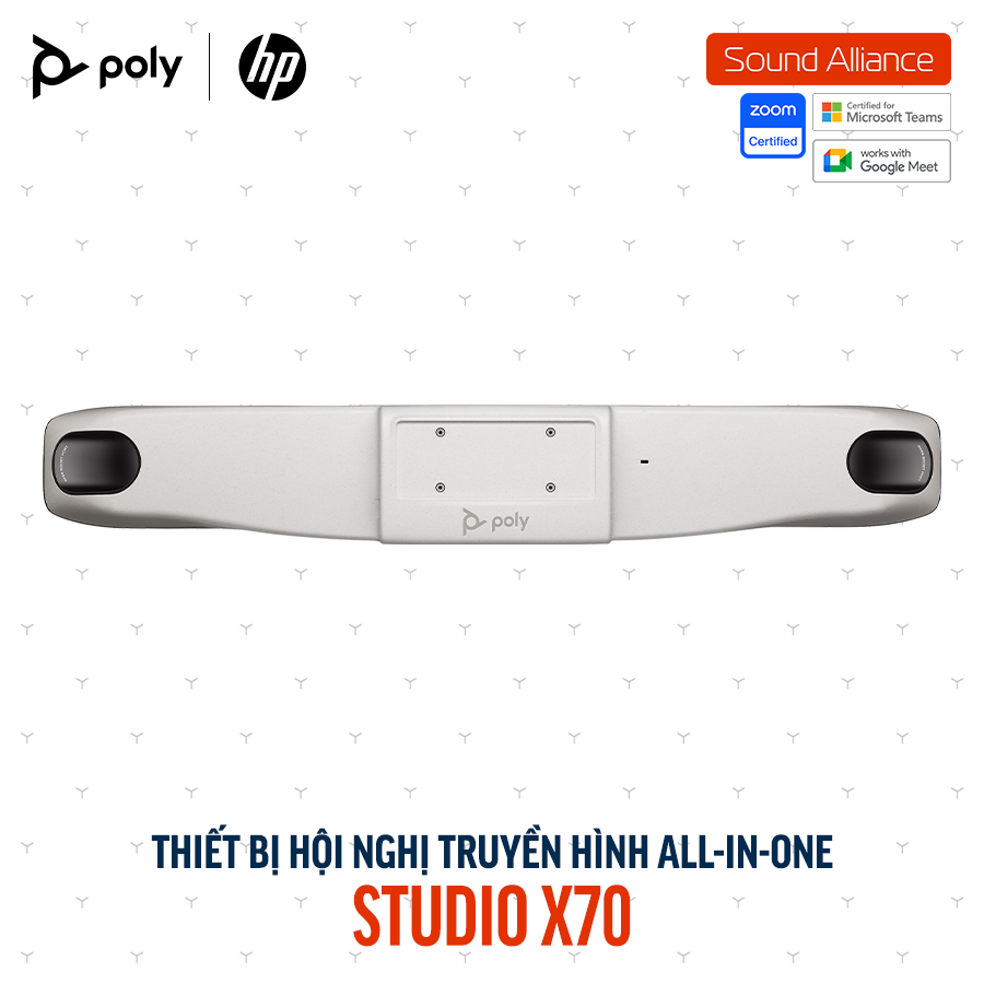  Thiết bị hội nghị truyền hình Poly Studio X70 và TC8 (83Z52AA#UUF) 