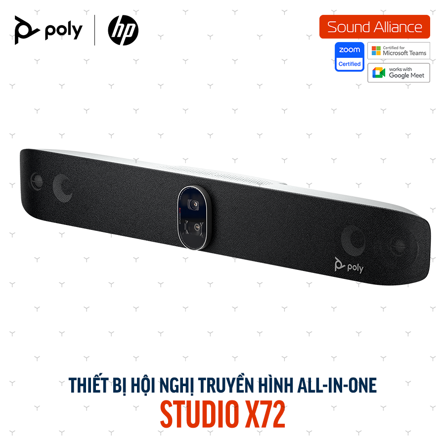  Thiết bị hội nghị truyền hình Poly Studio X72 (A4LZ8AA) 