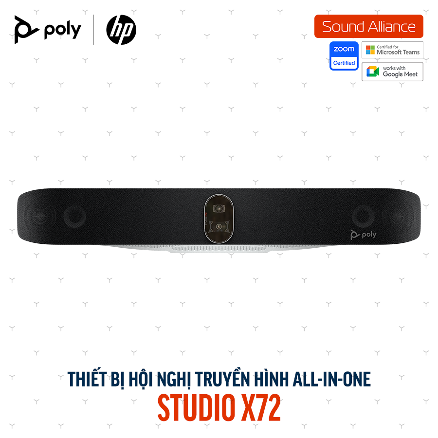  Thiết bị hội nghị truyền hình Poly Studio X72 (A4LZ8AA) 