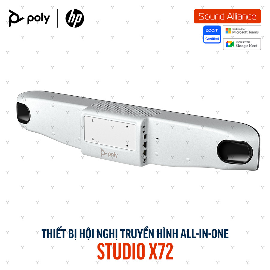  Thiết bị hội nghị truyền hình Poly Studio X72 (A4LZ8AA) 