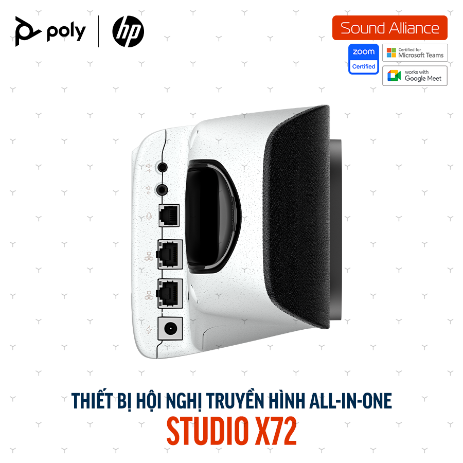  Thiết bị hội nghị truyền hình Poly Studio X72 (A4LZ8AA) 