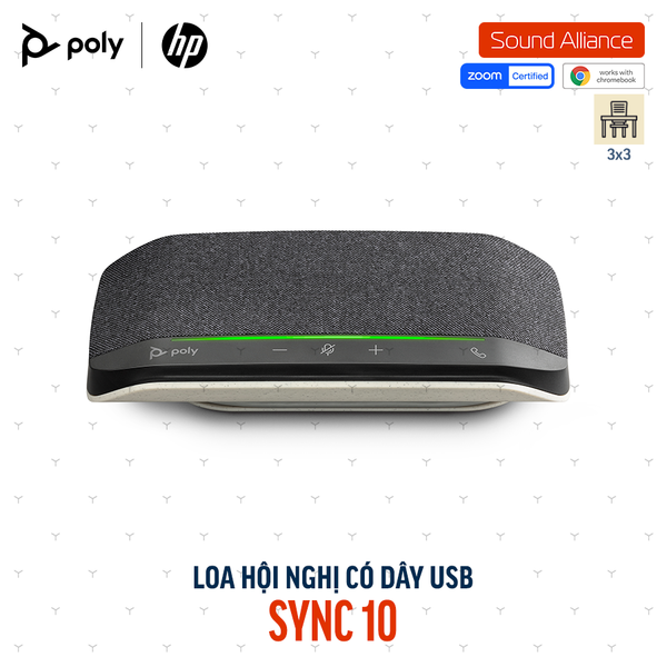  Loa Hội nghị có dây Poly Sync 10 (772C3AA) 